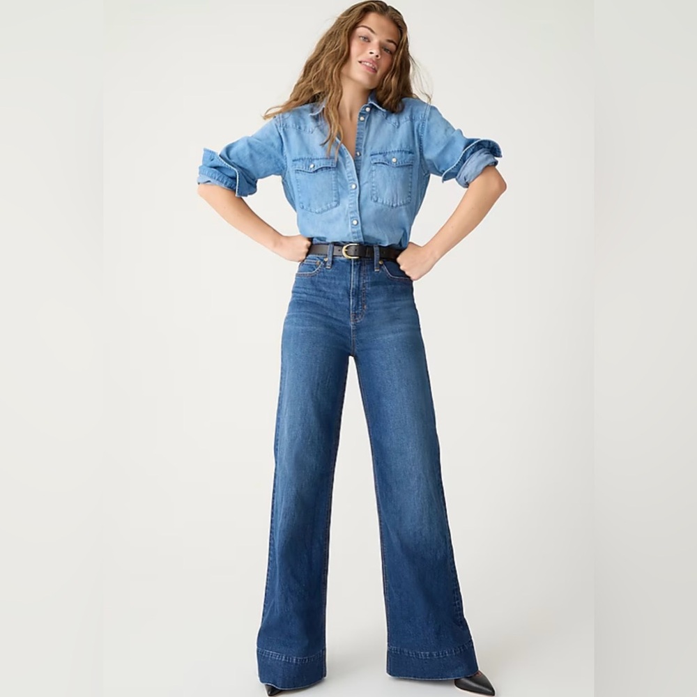 J. Crew Denim Trouser